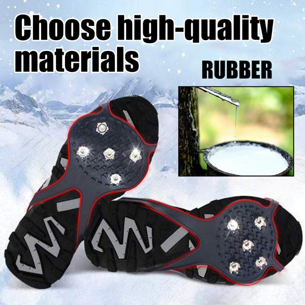 Universelle Rutschfeste Greiferspitzen, Outdoor Crampons Snowshoe Cover Mountaineering Sports Fall Easy To Wear And Take Off Shoe Cover