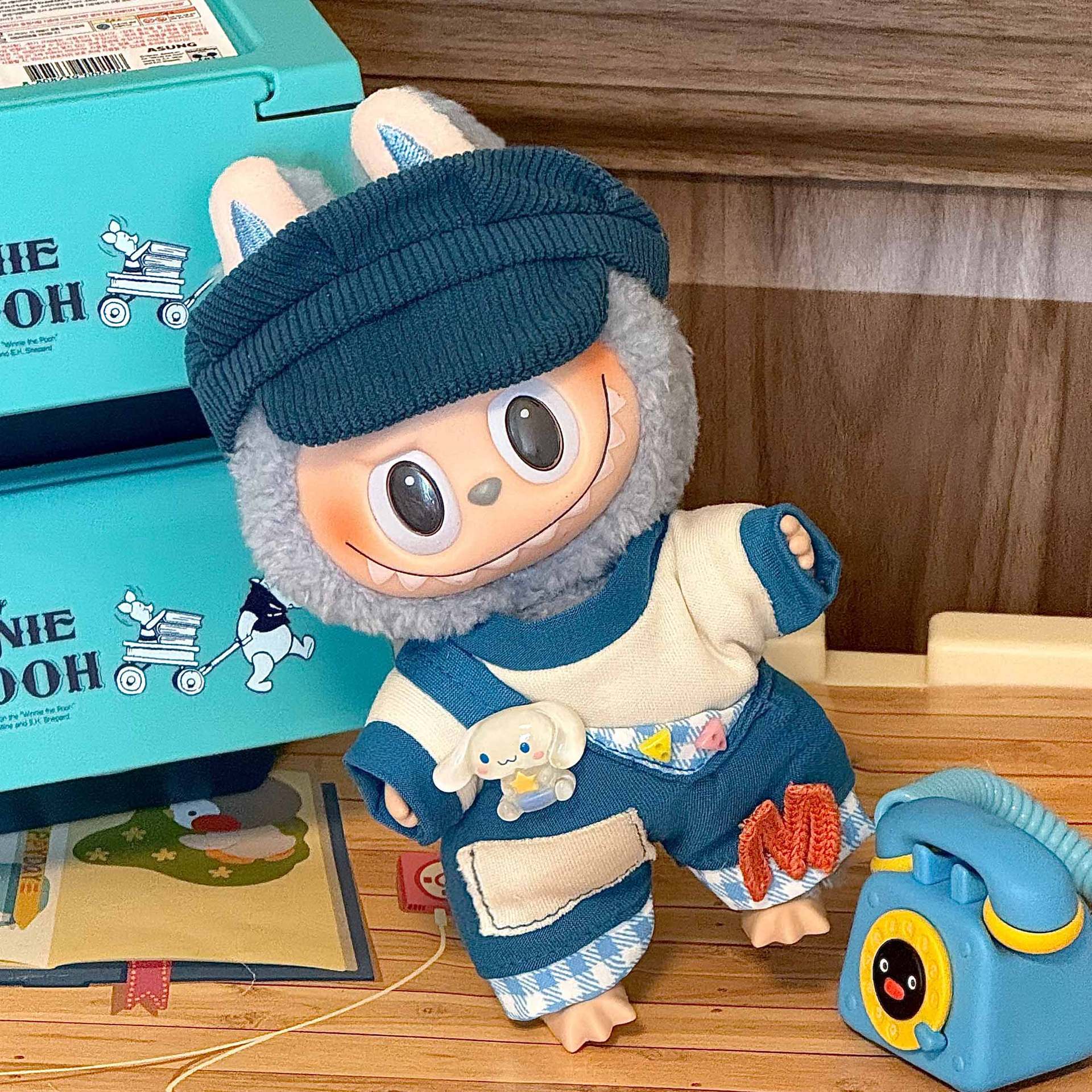 Labubu DIY Party Outfits: Customizing Clothes for Labubu Generation 1 and 2 Blind Box Figures