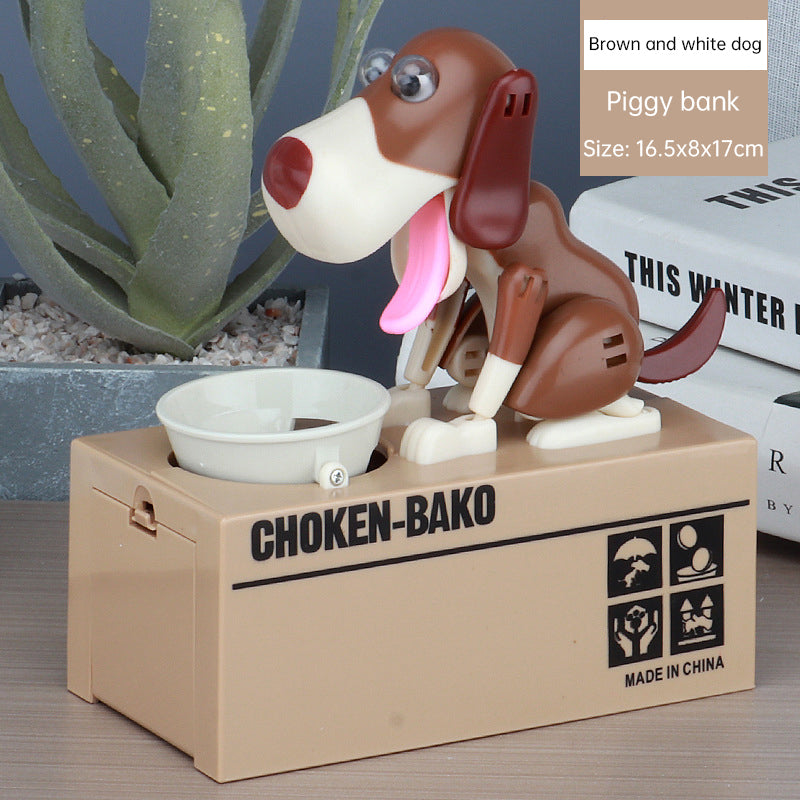 Automated Plastic Coin Bank in Panda/Cat Shape - Electronic Deposit, Savings for Kids, Great Gift