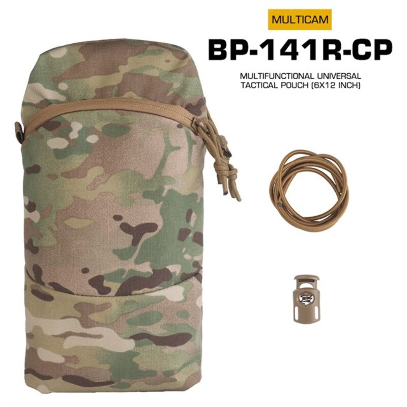 Tactical MOLLE Cylindrical Bag, 1.5L, for FCPC & GP Backpacks.