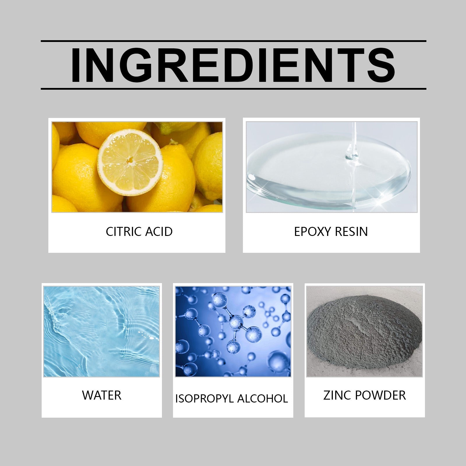 Metal Anti-Rust Metal Protective Film Metal Surface Anti-Oxidation Rust Cleaning Agent