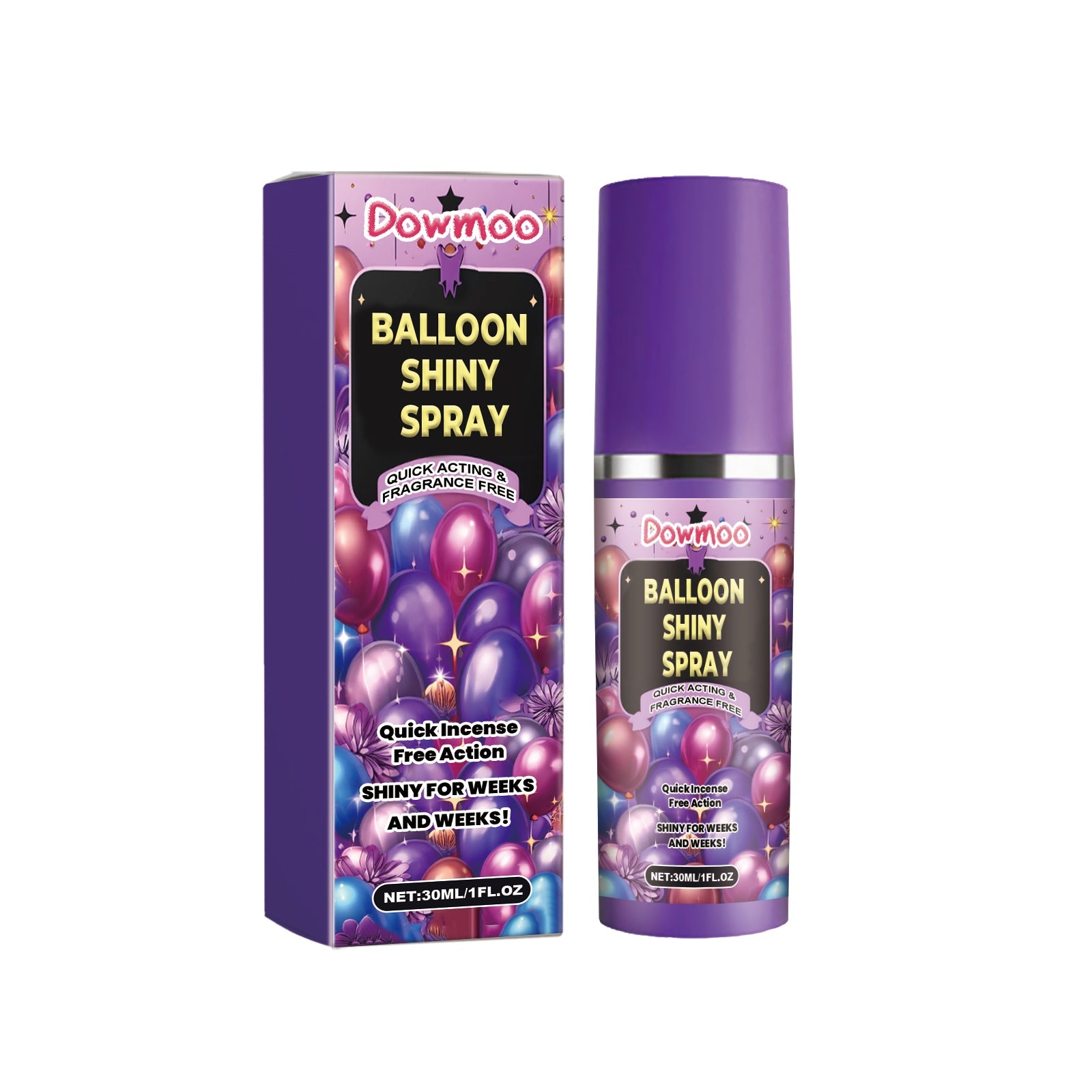 Balloon Atmosphere Gloss Spray, Balloon Surface Texture Gloss Anti-Oxidation Lasting Shine Spray