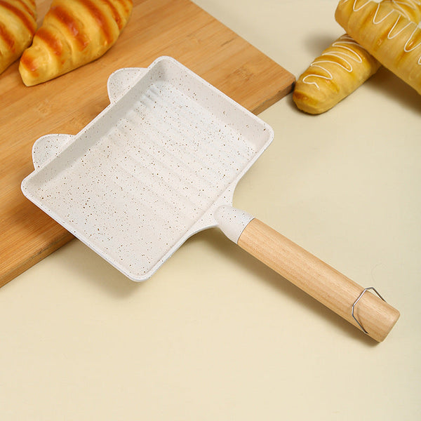 Aluminum Sanming Pan Round Double-sided Pattern Waffle Mold Home Breakfast Pancake Tool