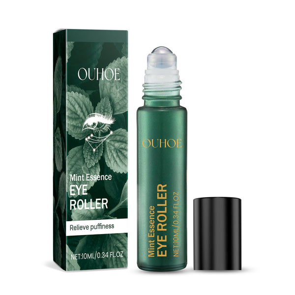 Mint Essence Eye Roller, Fade Fine Lines Crow's Feet Moisturizing Elastic Eye Anti-Wrinkle