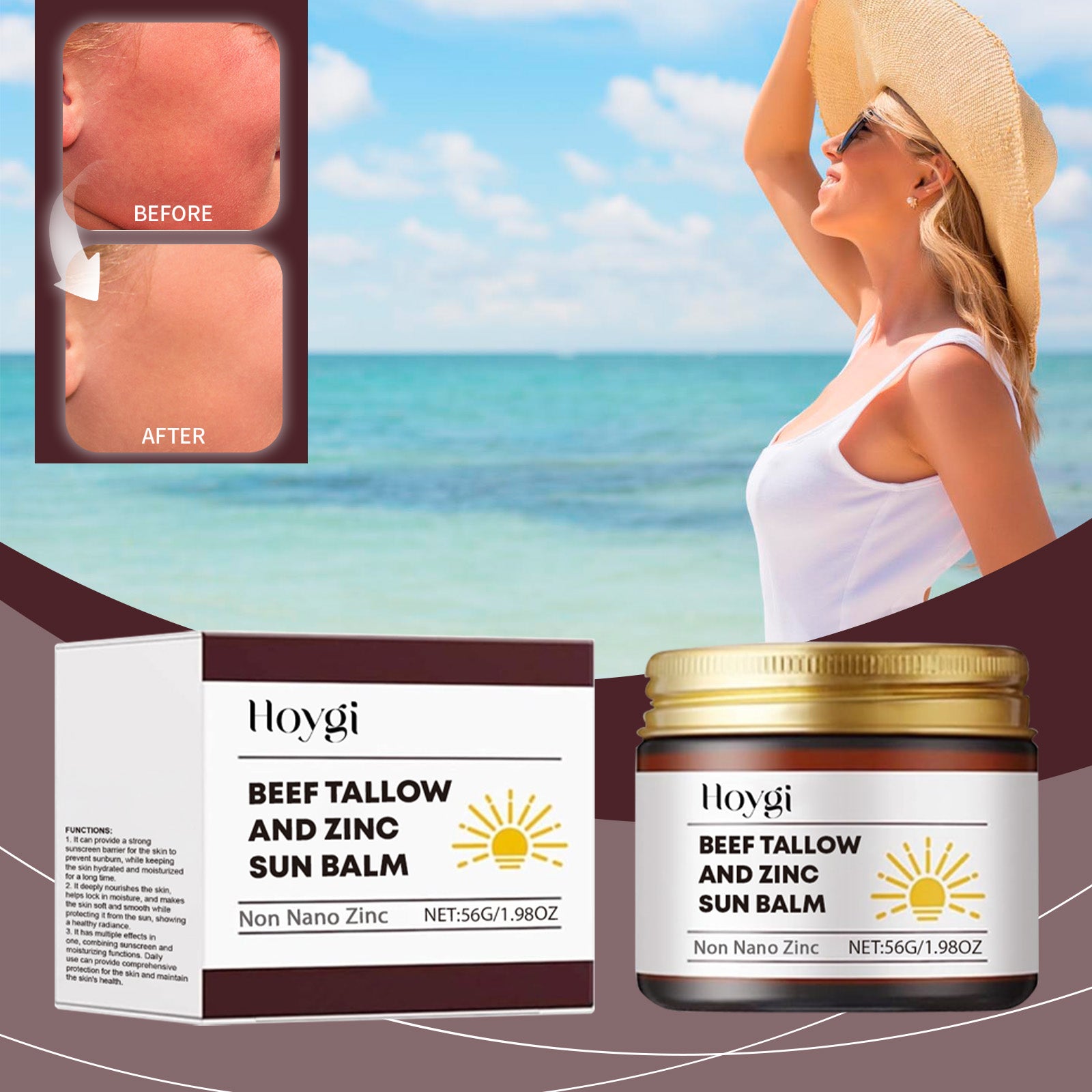 Tallow Moisturizing Protective Cream, Outdoor Protection, Moisturizing, Nourishing, Hydrating, Soft And Gentle Isolation