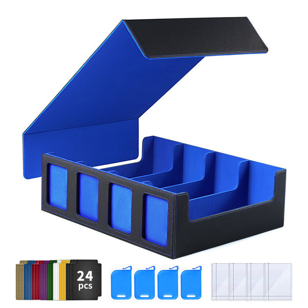 Large-capacity 3000+ Tabletop Game Card Storage Box - Yu-Gi-Oh! & Pokémon Flip-Top Card Case