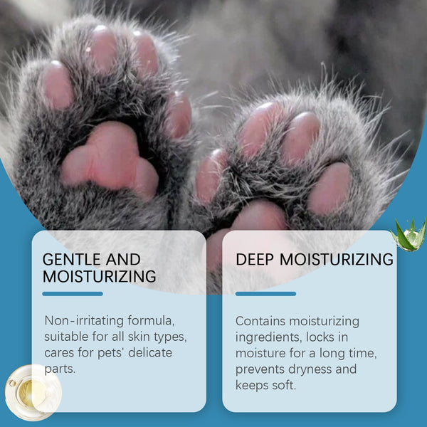 Pet Paw Care Cream For Dogs And Cats Deep Moisturizing Foot Care Cream For Soles And Pads
