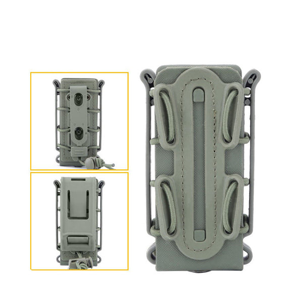 Live CS Tactical Waist Hanging Box 5.56&7.62 Elastic Scorpion Quick Pull Outdoor Multi purpose Kit