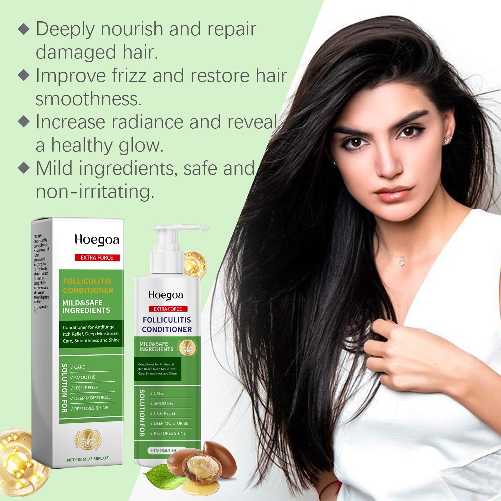Hair Care Conditioner Scalp Root Care Care Nourishes Hair Follicles Hair Shine Conditioner