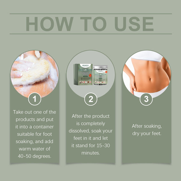 Bee Venom Foot Foam For Firming And Soothing Leg Foot Foam For Soothing Leg Discomfort