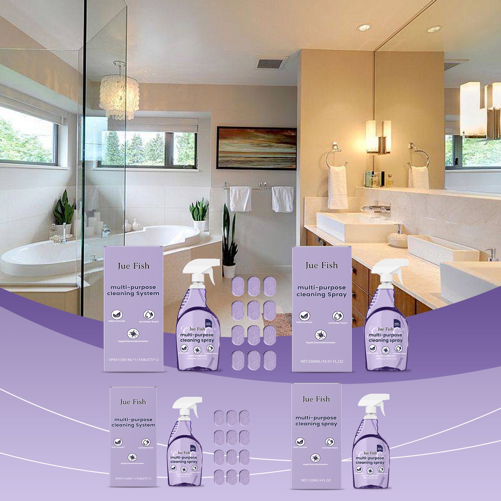 Multi-Purpose Cleaner Easily Cleans Grease Stains On Cooktops And Utensils