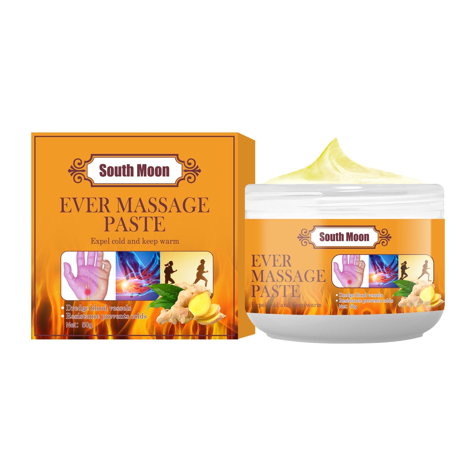 Tendon Sheath Cream, Wrist And Thumb Tendon Joint Care Fever Massage Cream To Relax The Muscles To Remove Dampness And Cold