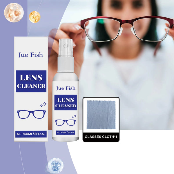 Eyeglass Cleaning Spray Cleans And Maintains Lenses With Anti-Fogging And Clear Vision Portable Cleaning Spray