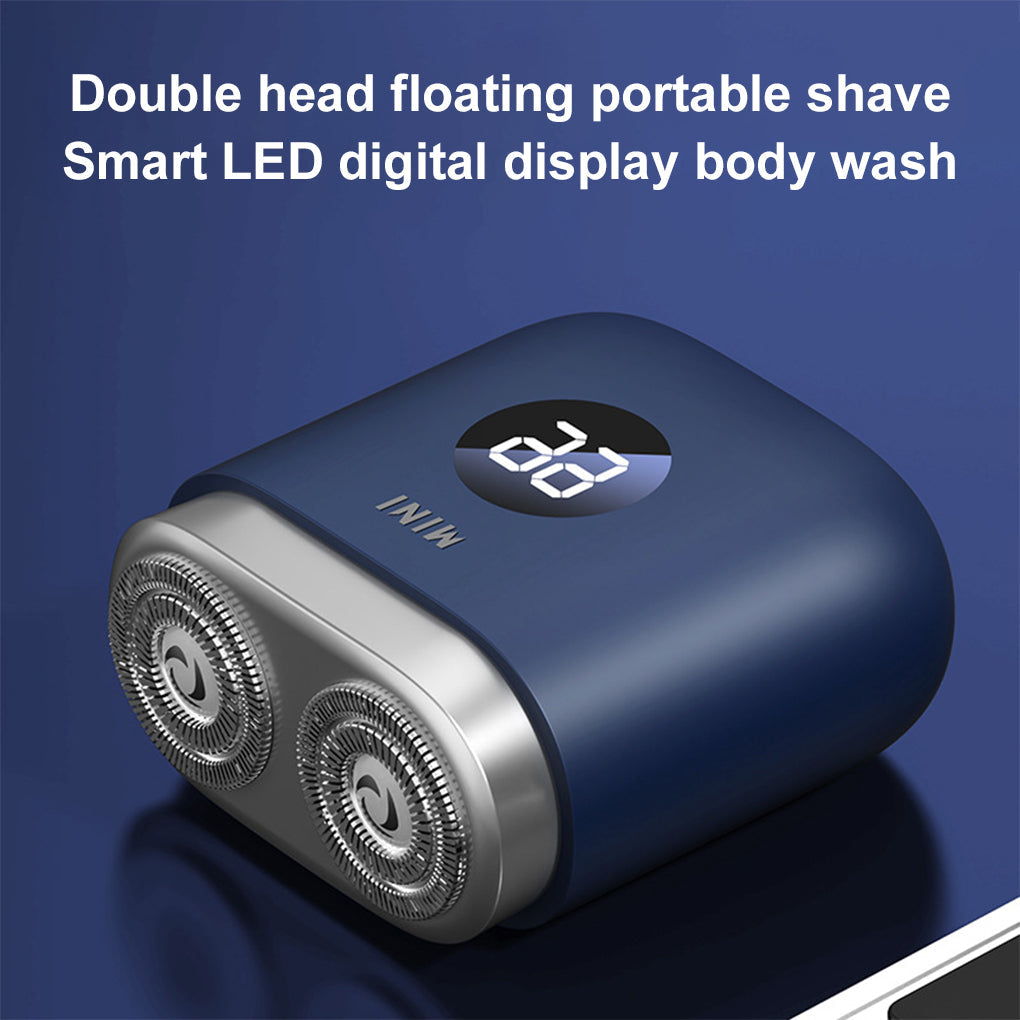 Small Steel Cannon Shaver Electric Men's Shaver Shaver Portable Beard Shaver Car USB