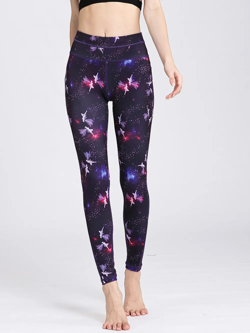 Printed Active High Waist Leggings