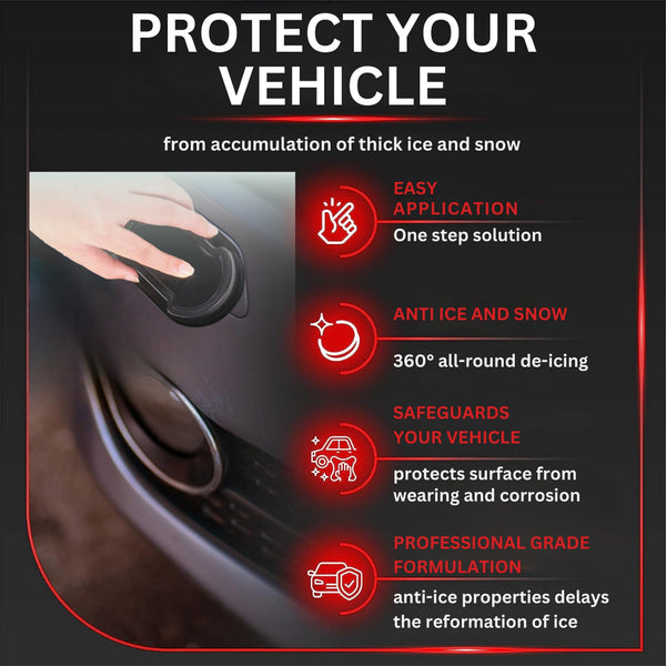 Sponge For Car Glass Hydrophobic Snow Defroster For Car Portable Deicing Cleaning Sponge