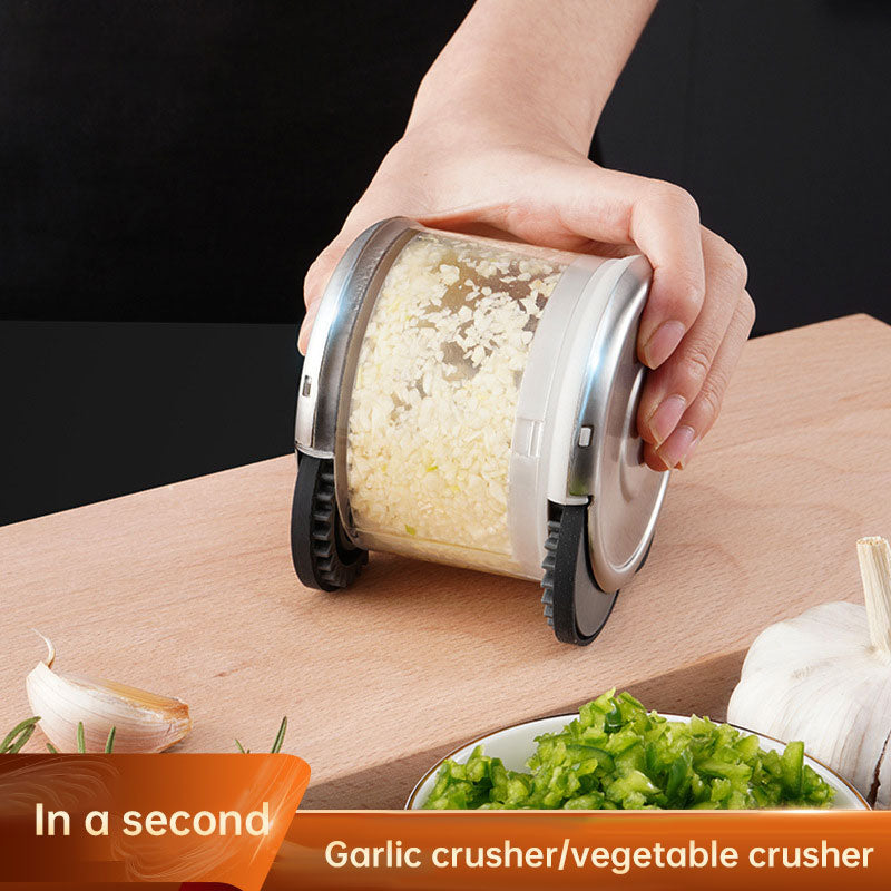 Smashed garlic roller garlic stir garlic artifact manual pull garlic pressure garlic kitchen gadgets