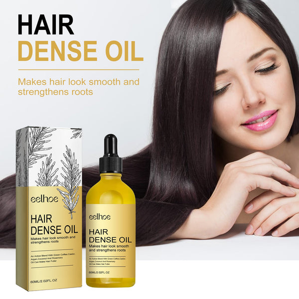 Hair Dense Oil, Scalp Cleaning Care Fluffy Soft Repair Dry Hair Impetuous Solid Hair Dense Hair Essential Oil