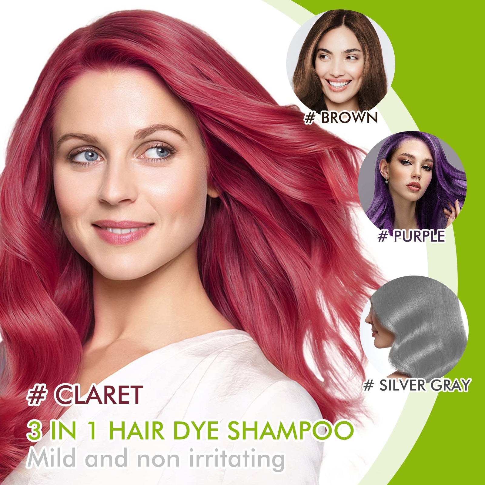 Hair Shampoo, Herbal Essence Moisturizing, Soft, Gentle And Easy To Color Hair Shampoo