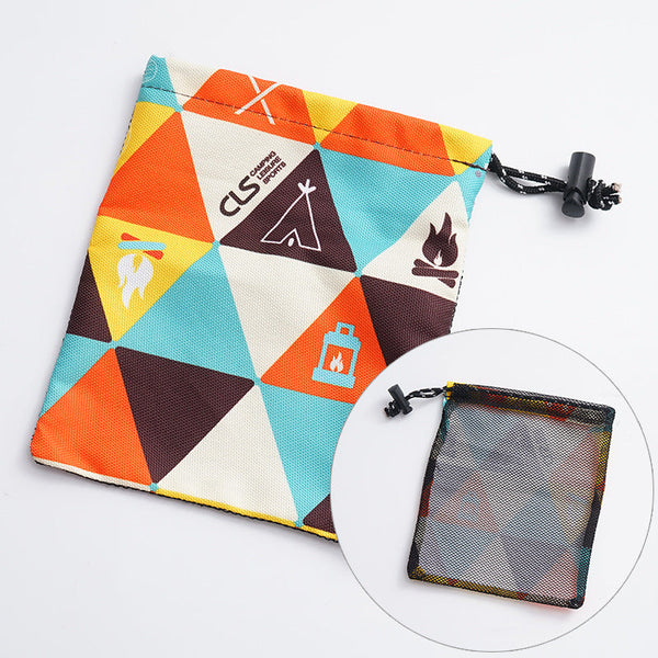 Outdoor travel waterproof nylon storage bag, multifunctional portable storage bag, classified storage bag