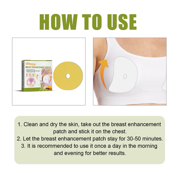 Breast Enhancement Patch, Chest Firming Anti-sagging Gather Breathable Plump Breasts Patch