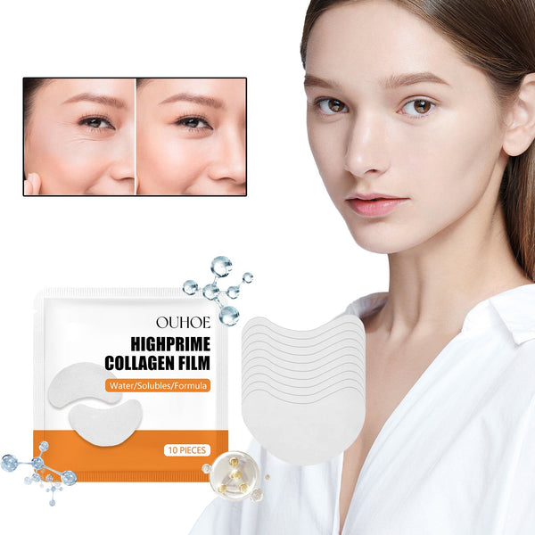 Highprime Collagen Film, Desalination Eye Fine Lines Crow's Feet Deep Black Rim Of The Eye Moist Firming Skin
