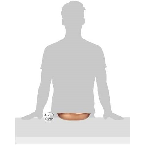 Premium Hand Hammered Copper Rain Chain Basin - 11-inch Diameter