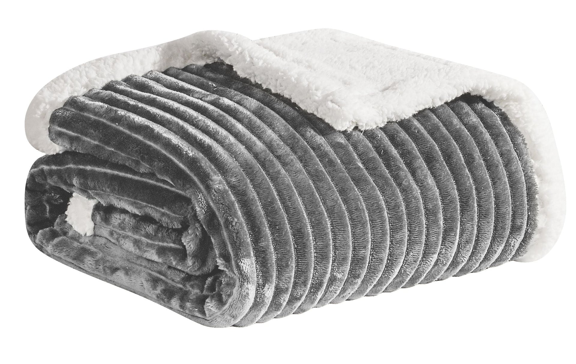 Corduroy Sherpa Blanket – Throw, Queen & King Sizes – Ultra Soft, Reversible, Cozy & Stylish