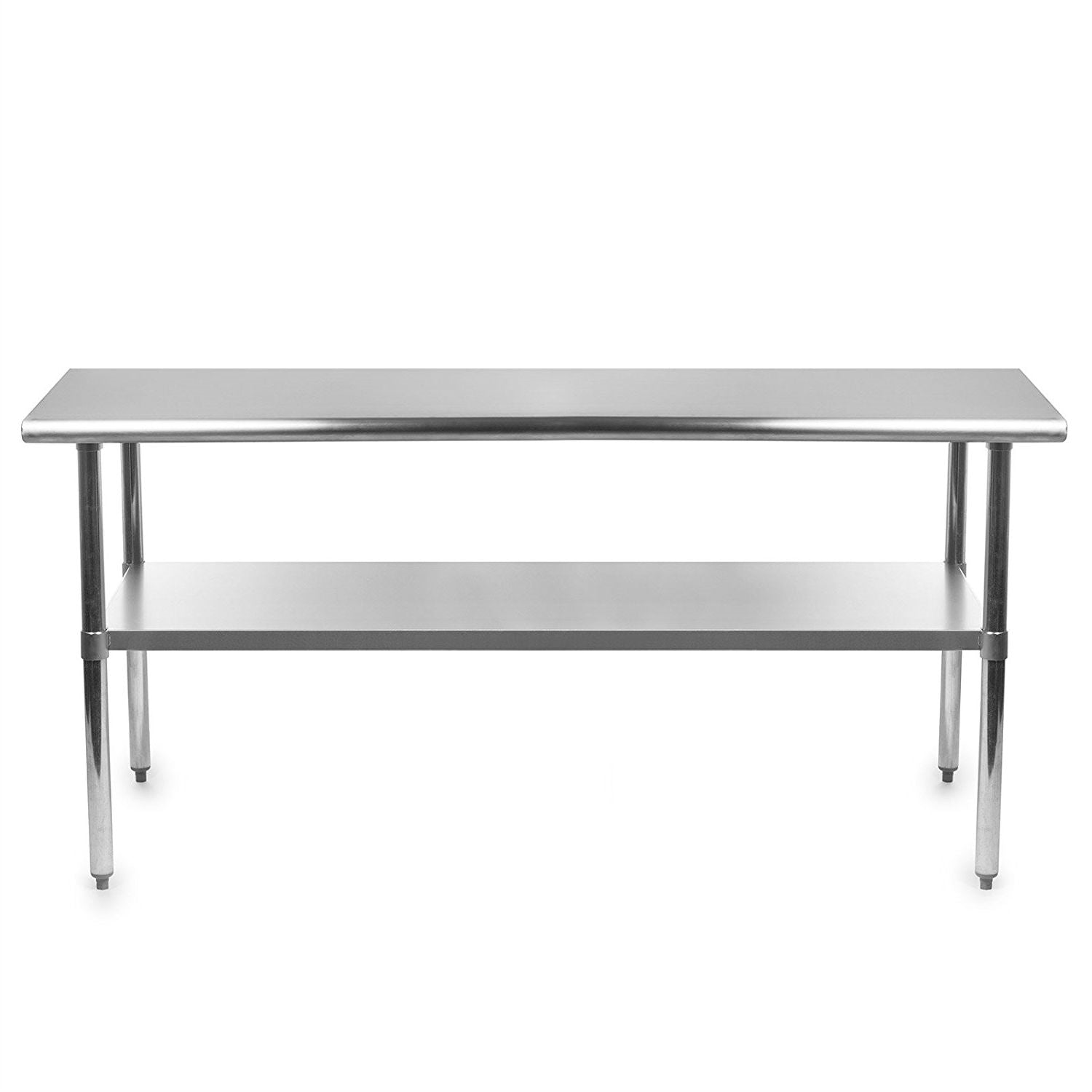 Heavy Duty 72 x 24 inch Stainless Steel Kitchen Restaurant Prep Work Table