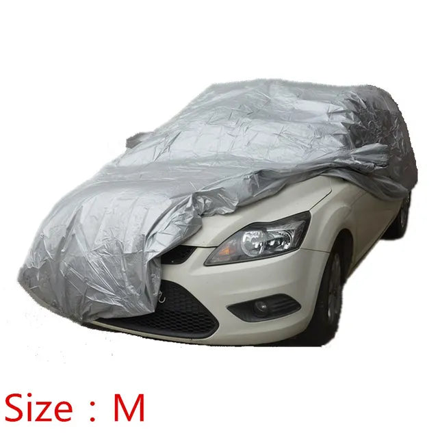 Car Covers Size S/M/L/XL SUV L/XL Indoor Outdoor Full Car Cover Sun UV Snow Dust Rain Resistant Protection
