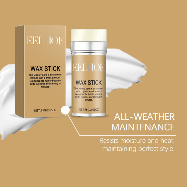 Hair Wax Wand, Hair Styling, Anti-Frizz, Hair Care Natural Shine Solid Styling Portable Hair Wax