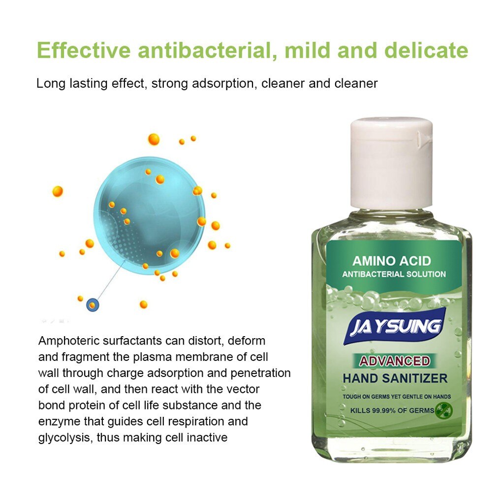 Portable No-wash quick-drying Dvanced Hand Sanitizer Soothing Gel for Protect hands from pollution cleaner for home office