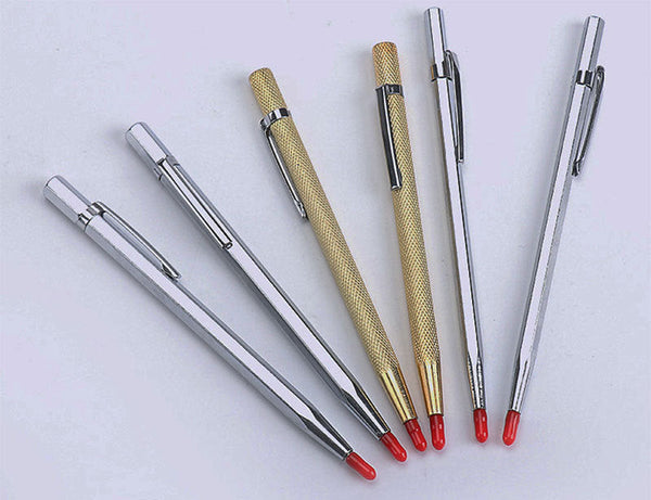 Tile Scribing Pen Glass Metal Plate Tin Lettering Tungsten Steel Scribing Needle Engraving Diamond Pen