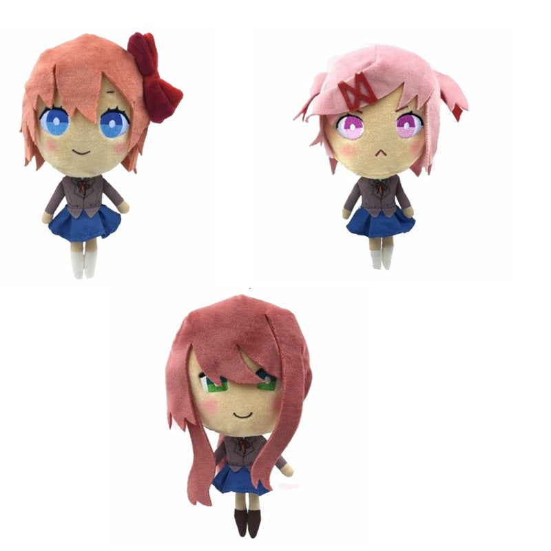 Heartbeat Literature Club Girl Doll Plush Toy
