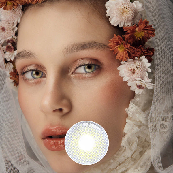 1Pcs FDA Certificate Eyes Beautiful Pupil Colorful Girl Cosplay Contact Lenses VIOLET