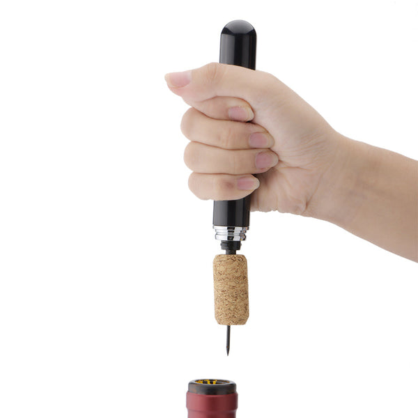 New Beautiful Fashion Pen-Shaped Wine Cork Air Pressure Creative Wine Corkscrew