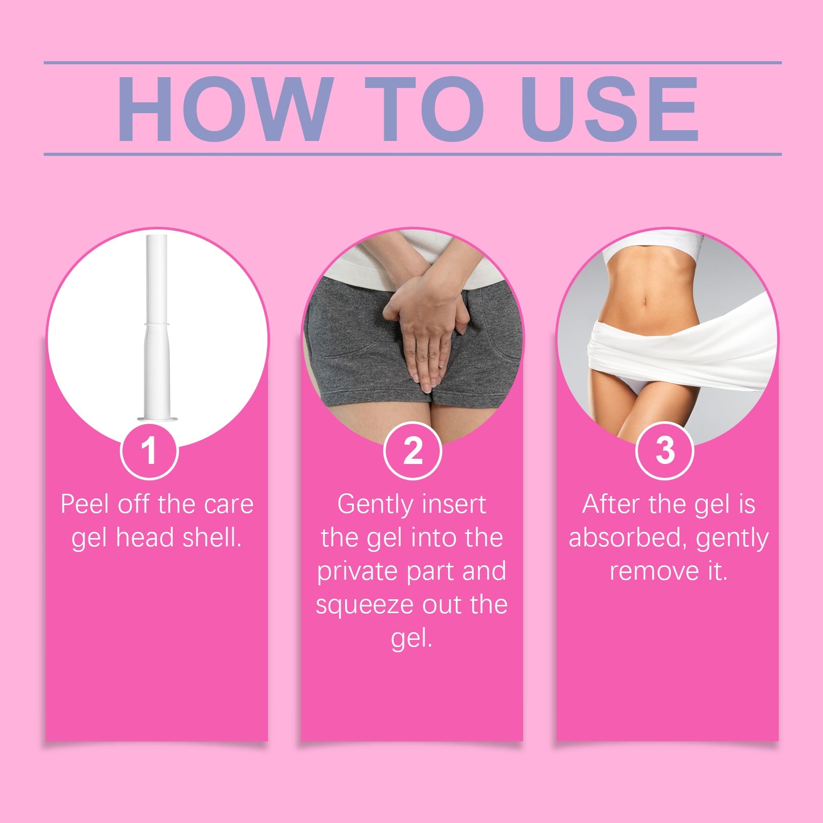 Women's Care Gel Women's Care Odor Itchy Gentle Cleansing Repair Moisturizing Gel