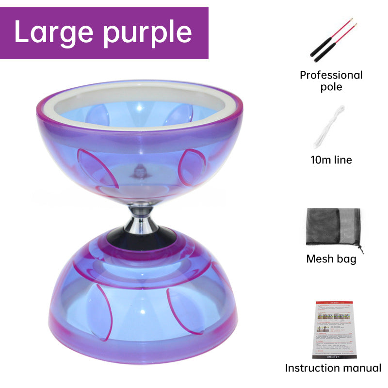 Chinese Portable Diabolo Set – All-Age Fitness for Indoor/Outdoor Agility