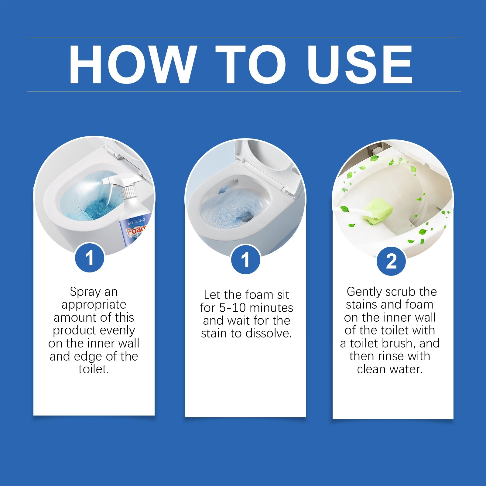 Toilet Foam Cleaner For Toilet Cleaning For Toilet Cleaning For Yellow Home Deodorant Bathroom For Stain Removal