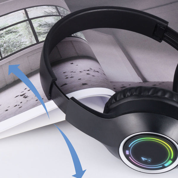 Head mounted Bluetooth earphones, wireless Bluetooth earphones, foldable