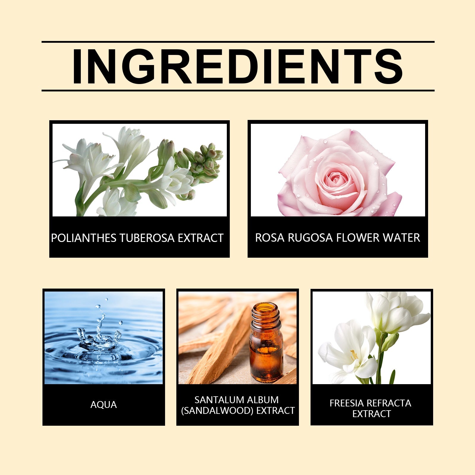 Tuberose Charm Eau De Toilette Natural Light Elegant Couple Dating Exudes Charm Portable Long-Lasting Perfume