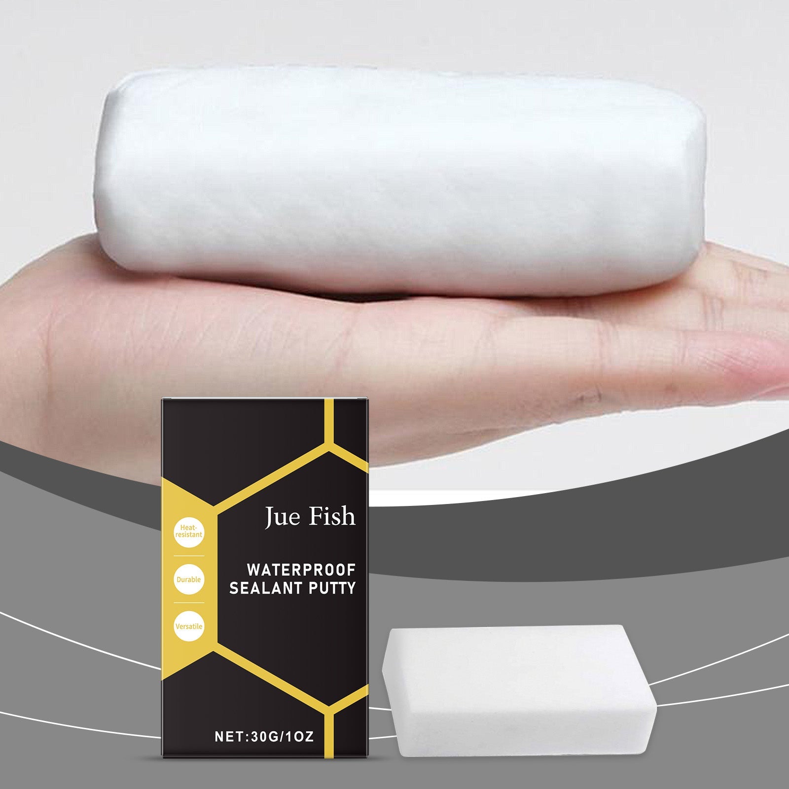 Waterproof Sealing Cement, Seal Leakproof Household Holes And Cracks Wear-Resistant Filling Clay Cement