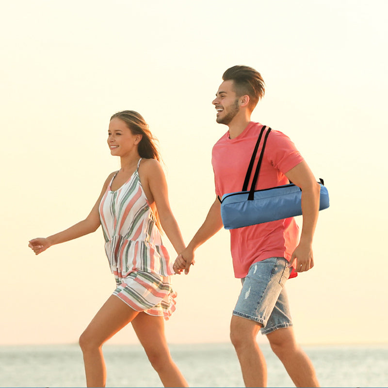 Quick-open beach tent, sun shelter, light shade for outdoor camping, 3-vented, spacious design