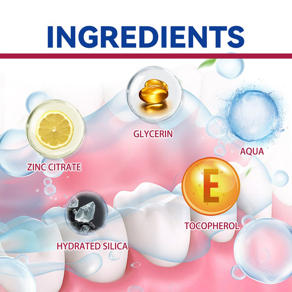 Anti-Cavity Gum Health Toothpaste, Clean Teeth Yellow Stains And Tartar Breath Fresh Clean Tooth Care Toothpaste