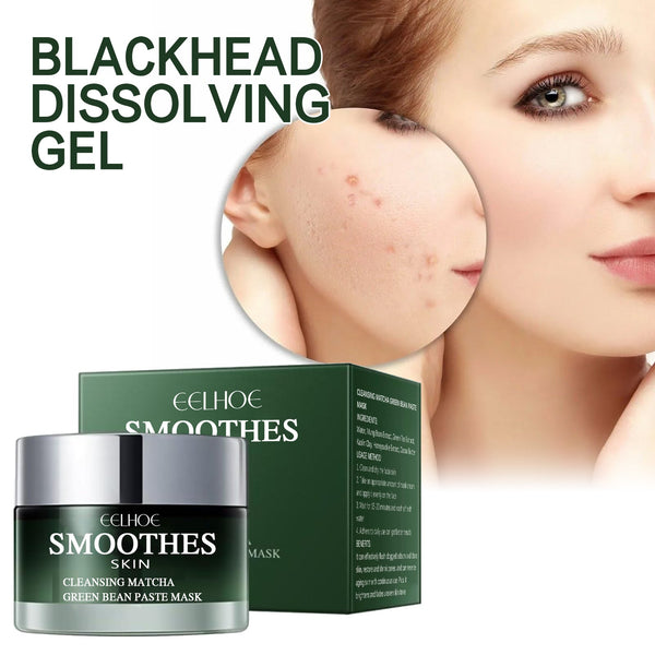 Green Tea Blackhead Removal Mask Deeply Cleanses Skin, Tightens Pores And Lightens Blackheads