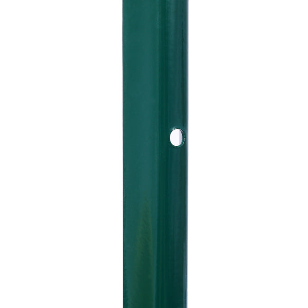 Fence post 3-foot-10 pack, heavy-duty metal fence post with U-shaped groove