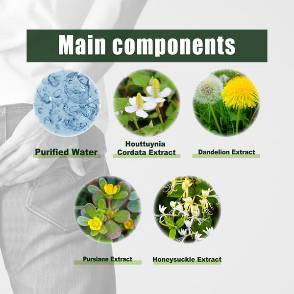 Herbal Hemorrhoid Spray, Relieve Anal Swelling Pain And Itching Discomfort Repair Meat Ball Hemorrhoid Care Spray