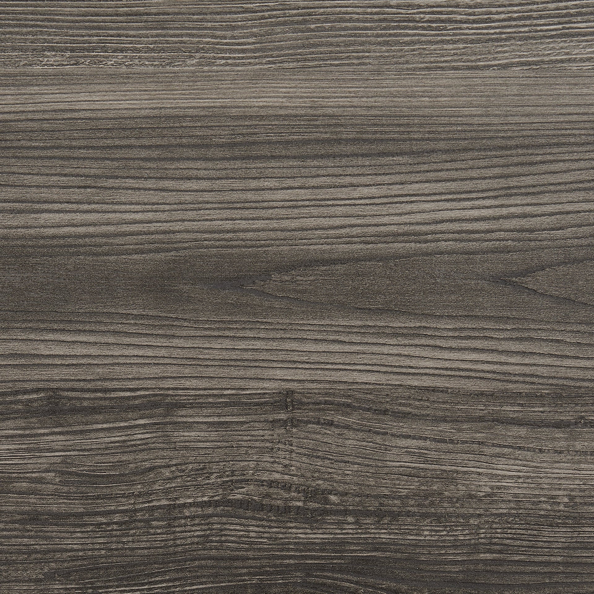 Mantel Stone modern entertainment console, manually stacked stone surrounds open storage space, gray