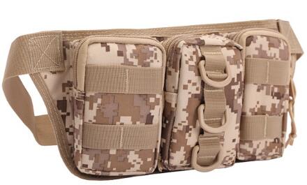 Black Hawk Commandos Waist Bag 3-Sack Portable Waterproof camouflage pack for Travel workout sports outdoor