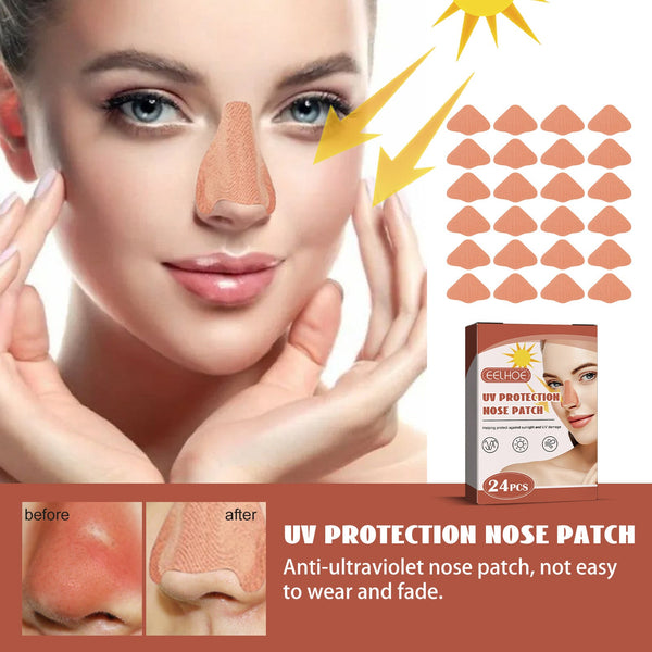 Protective Nose Patch Breathable, Comfortable And Refreshing Outdoors In Summer Protects Skin Against Uv Rays